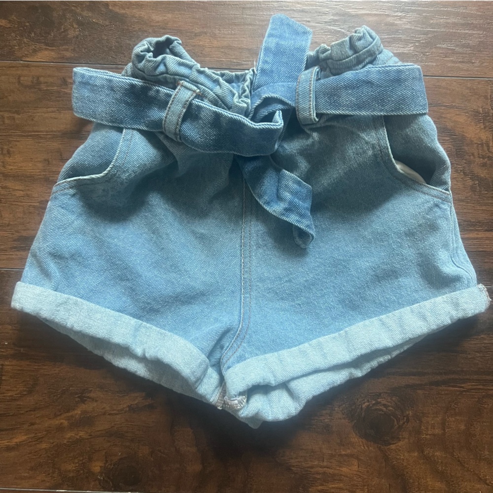 Denim shorts size (S) fits like a girls 10